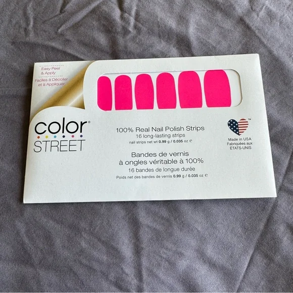 *Retired* Color Street: Gloss Angeles | Neon Pink Barbie Summer Bright Spring - Picture 3 of 11